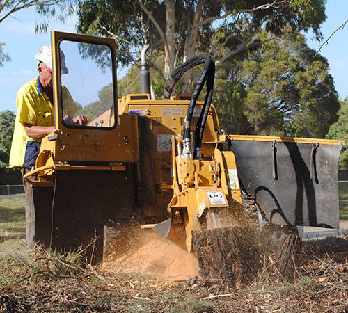 Stump-grinding